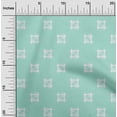 thumbnail image 1 of oneOone Cotton Cambric Fabric Square Kasuri Print Fabric By The Yard 56 Inch Wide, 1 of 4