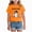 H807-Orange, variant on TOWED22 Girls Boys Halloween Shirt Cute Graphic Shirt Halloween Shirt Kids Spooky Season Fall Short Sleeve Tee Tops