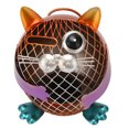 thumbnail image 1 of Tirelire pour Chat, Mignon Filet en Fer Coloré à la Main Tirelire Écologique pour Salon, 1 of 8