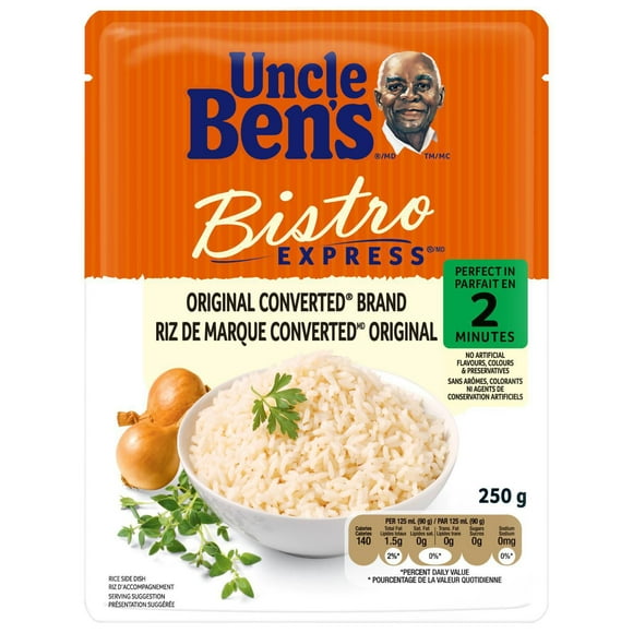 Uncle Ben's Bistro Express Original Converted Rice, 250g