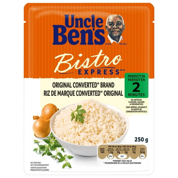 Riz de marque Converted original Bistro Express de marque Uncle Ben's, 250  g 