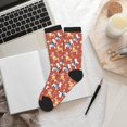 thumbnail image 6 of KLL Cute Poodle Dog Print Cool Socks Men's Women's Crew Socks Funny Crazy Novelty Stockings, 6 of 7