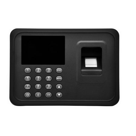 2.4" TFT Fingerprint Time Attendance Clock Employee Payroll Recorder Company Repeated Confirmation Time Remind Function