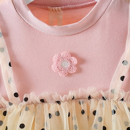 

PEASKJP Dresses for Girls 2023 Toddler Girls Sleeveless Boho Ruffled Princess Sundress Round Neckline Dress Strappy Flowy Casual Dresses for Girls Yellow 3-4 Years