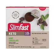 SlimFast Keto Snack Cup, Mint Chocolate, 14 Count