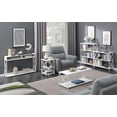 thumbnail image 6 of Convenience Concepts Tucson Deluxe 2 Tier Console Table, White, 6 of 6