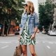 thumbnail image 4 of Fotbe Palm Branch With Leaves Vestido de Verano sin Mangas para Mujer – Vestido Midi Línea A, Estilo Camiseta Floral, Vestido Playero Casual y Fluido, 4 of 7