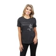 thumbnail image 2 of Thread Tank I'm Really A Mermaid Women's Relaxed Crewneck T-Shirt Tee Charcoal Large, 2 of 4