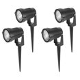 thumbnail image 1 of Focos LED impermeables para exteriores, luz de paisaje para camino de entrada, patio, césped, 5W, CC de 12V, 4 Uds., 1 of 8