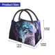 thumbnail image 2 of Easygdp Purple Sky Wolf Bolsa de Almuerzo Insulada Reutilizable, Bolsa de Mano y Bandolera para Oficina, Trabajo, Viajes, 2 of 6