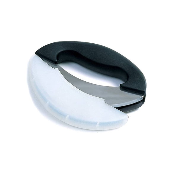 Norpro Stainless Steel Mezzaluna Rock to Chop and Mince Garlic Herbs Vegetables