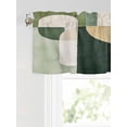 thumbnail image 6 of Valances for Windows Abstract Modern Art Rod Pocket Cafe Window Treatments Valance Curtains for Kitchen Bathroom Laundry Basement Windows 56"x16", 6 of 9