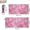 thumbnail image 4 of Coolnut Hand Drawn Butterflies Beach Towel Quick Dry Absorbent Bath Towels Sandproof Lightweight Towel for Gym Yoga Sports Swimming- 30x60in Washcloth Gift, 4 of 7