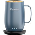 thumbnail image 1 of Taza de café térmica Kepwam T2-Plus 590 ml batería de 8 h, 1 of 8