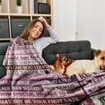 thumbnail image 4 of LHSHID Gifts for Wife Wife Ideas from Husband Blanket for Wife Cool Birthday Gifts Blankets for Wife Gift Flannel Throw Blanketes for Her 60"x80", 4 of 7