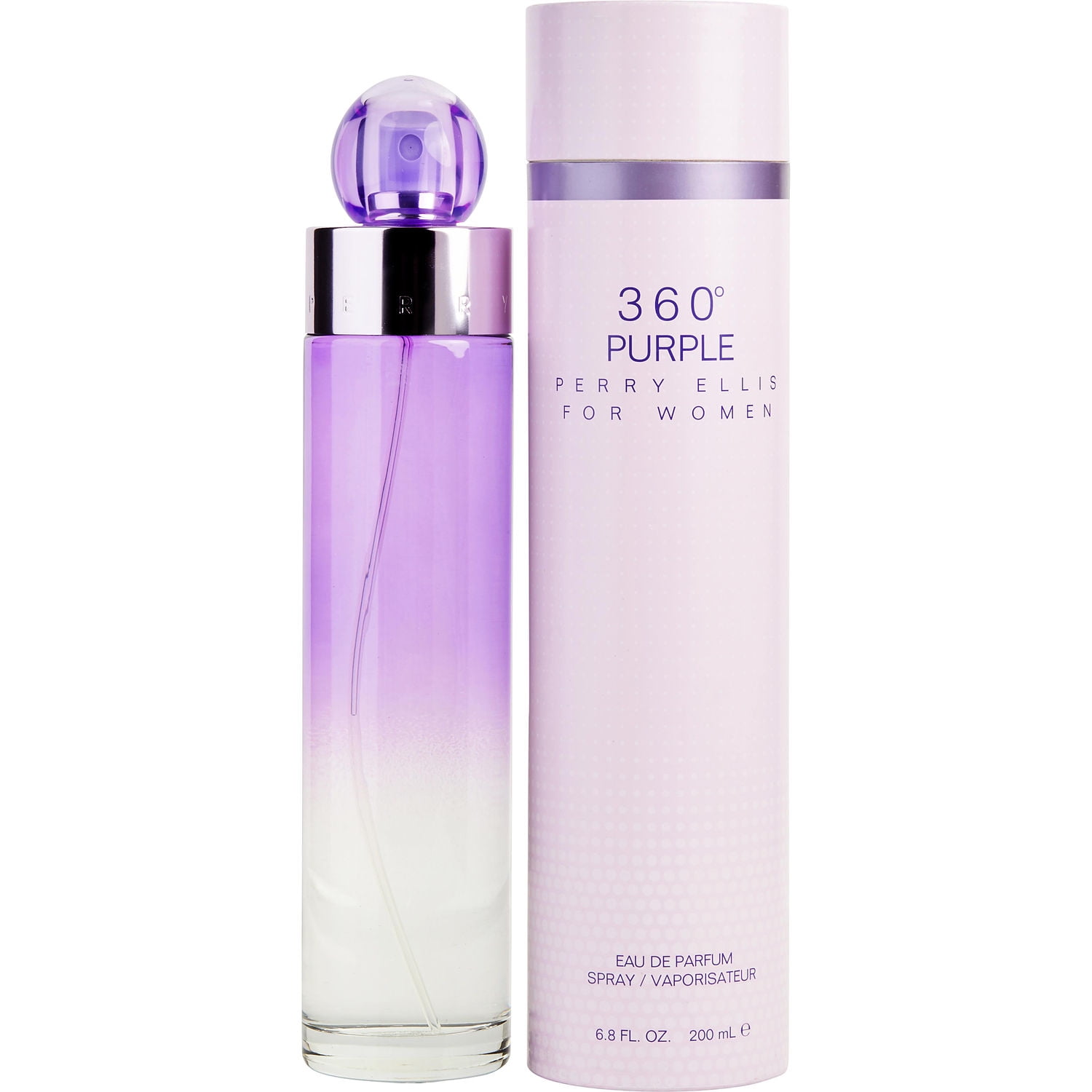 PERRY ELLIS 360 PURPLE Women Eau De Parfum Spray 6.8 Oz By Perry Ellis