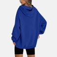 thumbnail image 4 of Hodiies for Women Fleece Pullover Sweatshirt Fashion Oversized Long Sleeve Hooded Cute Sweater Winter Outfits, 4 of 5