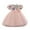 Pink, variant on WOYY Newborn Girls Tulle Birthday Wedding Party Dress Princess Pageant Gown, Sizes 0-18M