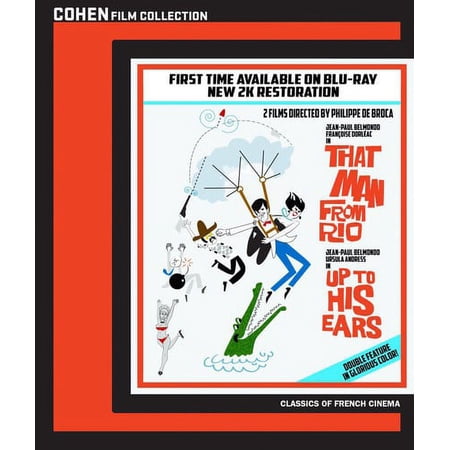 That Man From Rio / Up to His Ears (Blu-ray), Cohen Media Group, Action & Adventure