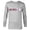 Athletic Heather, variant on Marvel Spider-Man Super Heroes Toony Easter Eggs - Long Sleeve T-Shirt for Men - Customized-White