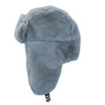 thumbnail image 2 of Herrnalise Female Pure Color Plush Thunderhead Cap Ear Protection Thick Cold Snow Cap, 2 of 4