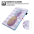 thumbnail image 3 of Dteck Flip Case for Samsung Galaxy Tab A7 Lite 8.7-inch 2021 Tablet models SM-T220 / T225, Cute Pattern PU Leather Folio Case Multi-angle Stand Cover with Card Slots,22 Gold Pineapple, 3 of 6