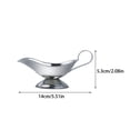 thumbnail image 3 of Tazas elípticas para salsa Billuyoard Cocina y Comedor 14*5.3 cm Acero Inoxidable, 3 of 6