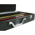thumbnail image 2 of White Swan Mah Jongg - White/Green Tiles - Classic Pusher Arms - Aluminum Case - Black, 2 of 9