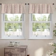 thumbnail image 2 of LALILO Kitchen Curtain Valance Oriental Digital Art Mountain Rod Pocket Window Curtain 52"x 18" Set of 2, 2 of 7