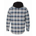 thumbnail image 3 of Burnside B8620 Mens Hooded Flannel Jacket, 3 of 3
