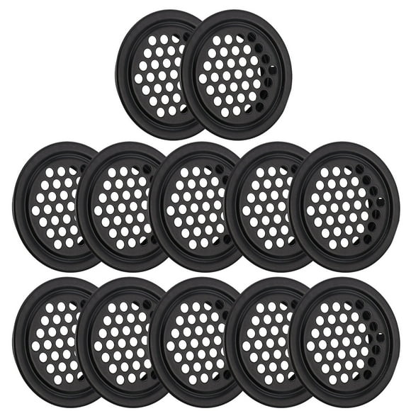 RUNROTOO 20 Pcs Stainless Steel Soffit Vents Round Ventilation Device Indoor Furniture Ventilation