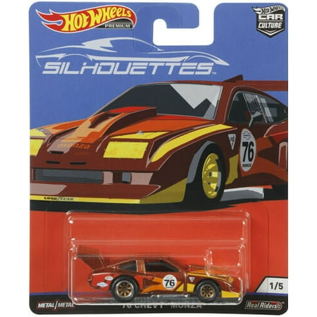 2019 Hot Wheels Car Culture Silhouttes - '76 Chevy Monza 1/64 Diecast Model (Best Tool Chest 2019)