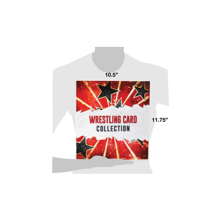 wwe trading card binder Amazon.com: UniKeep WWE WrestleMania Themed Collectible Card Storage Binder main image 1