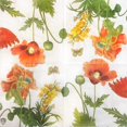 thumbnail image 1 of Serviette en Papier Colorée (Fleur de Coquelicot), 1 of 3