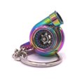 thumbnail image 1 of Gt//Rotors Turbo Llavero Metal Spinning Turbocompresor Automotriz Mini Coche Parte Llavero Llavero (Neochrome Turbo), 1 of 1