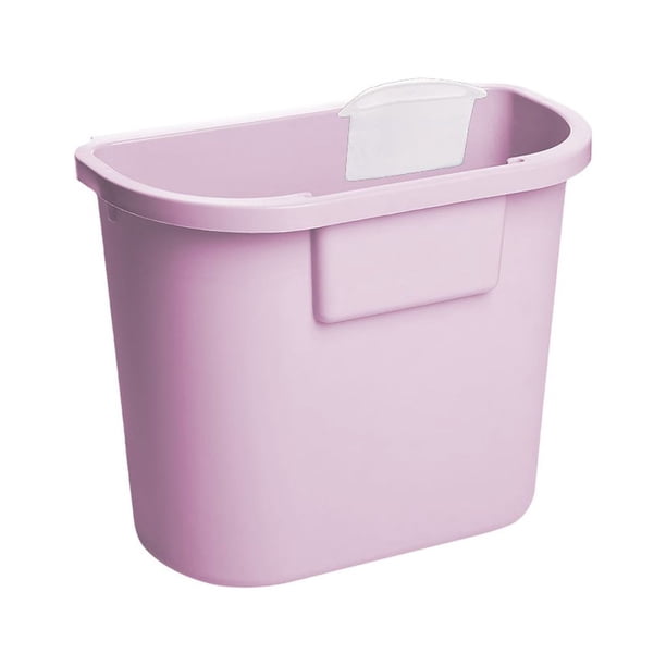 Botes de basura Montados en la pared Inteprter rosa
