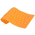 thumbnail image 3 of LLC Silicone Keyboard Fully Sealed Design Lightweight Portable Silent Soft Comfortable USB Wired Silicone Keyboard for PCOrange, 3 of 6