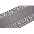 thumbnail image 4 of Extra-Long Low Pile Runner Rug Skid Resistant Backing Rug Runner Bordered Geometric Abstract Design Cut to Size Roll Runner Rugs - 28 Feet x 26 Inch, 4 of 8