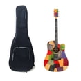 thumbnail image 4 of SONIDO GENERAL 41 pulgadas Guitarra acústica popular Cutaway Dreadnought Guitarra Sitka Spruce Top c Abanopi Instrumento de cuerda, 4 of 7