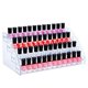 thumbnail image 1 of Organizador de esmalte de uñas acrílico de 4 capas, 40 botellas de estante de exhibición, almacenamiento de aceites esenciales, soporte de estante, organizador de maquillaje de joyería, 1 of 5
