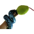 thumbnail image 3 of Jumbo 64" Plush Snake with Mermaid 2-Color Reversible Sequin Scales - Stuffed Sensory Fidget Toy, 3 of 5