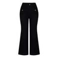 thumbnail image 6 of Taqqpue Jeans Pants for Women High Waisted Denim Pants Boyfriend Jeans Wide Leg Trendy Casual Pants Summer Bottom, 6 of 8