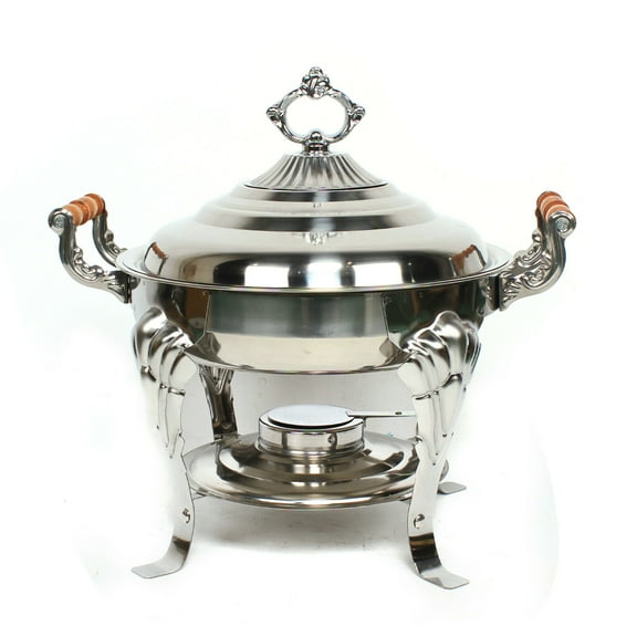 Catering Classic Stainless Steel Chafing Dish Half Round Buffet Chafer