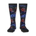 thumbnail image 2 of Lsque Mario Printed Crew Socks Men's Women's LightWeight Thin Casual Calf Socks ,Knee High Socks,Cotton Socks, 2 of 9