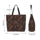 thumbnail image 5 of Fotbe Floral Bolsa Tote Estética de Lona con Estampado para Mujer - Bolsa Reutilizable de Hombro Casual para Vacaciones, Compras, Trabajo y Gimnasio, 5 of 8