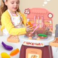 thumbnail image 4 of Kids Kitchen Toy Set Sound Effect Fun Mini Kitchen Playset Kitchen Pretend Toy, 4 of 10