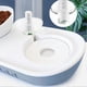thumbnail image 4 of 2 In 1 Water And Food Bowl - Automatic Water Dispenser With Food Bowl - Cat Food Bowl With Raised Stand (Blue), 4 of 4
