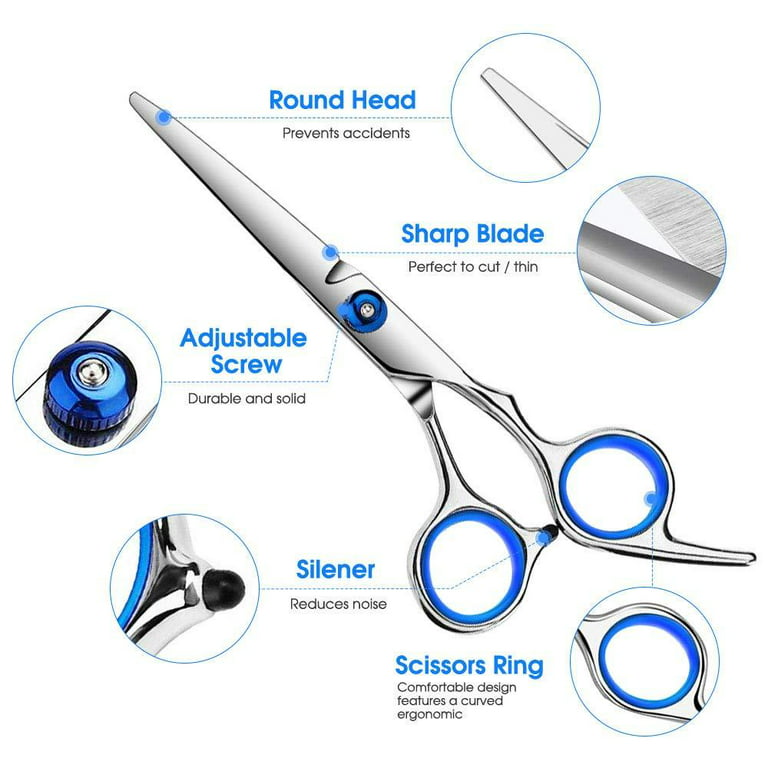 Professional Hair Cutting Scissors Shears Surgical Stainless Steel for  Personal and Professional Hairdressing Use for Men and Women - Size 7 inch