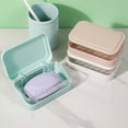 thumbnail image 1 of Jiaeri Self-Draining Soap Holder for Bathroom,Soap Dish with Raised Ridges,Non-Slip Soap Box for Shower & Kitchen,Keep Soap Dry Countertop Clean,Plastic Soap Stand, 1 of 7