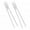 White, variant on Eosunjian Dual-function Chopsticks Fork Chopstick Combo 2-in-1 Fork Chopsticks Combo Reusable Eating Tool for Sushi Noodles Lightweight Portable for Family